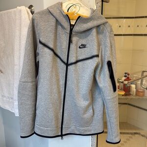 Nike Men’s Tech Fullzip - adult small grey